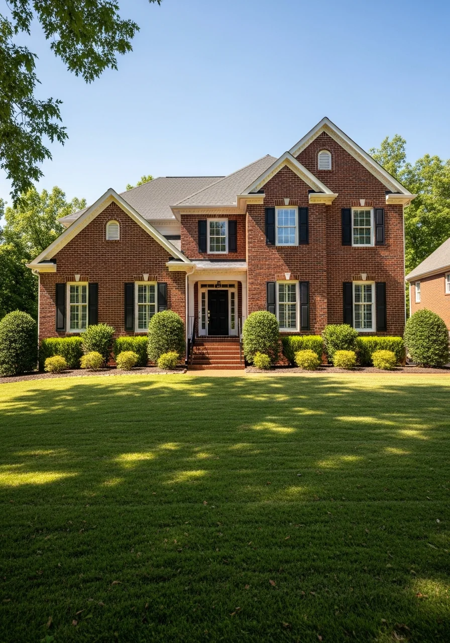 Exterior of a Gallatin home with classic architecture and well-maintained grounds.